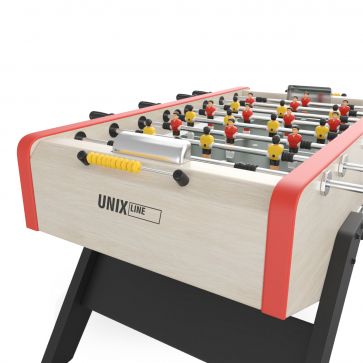 Игровой стол UNIX Line Футбол - Кикер (140х70см) Light Wood - 17